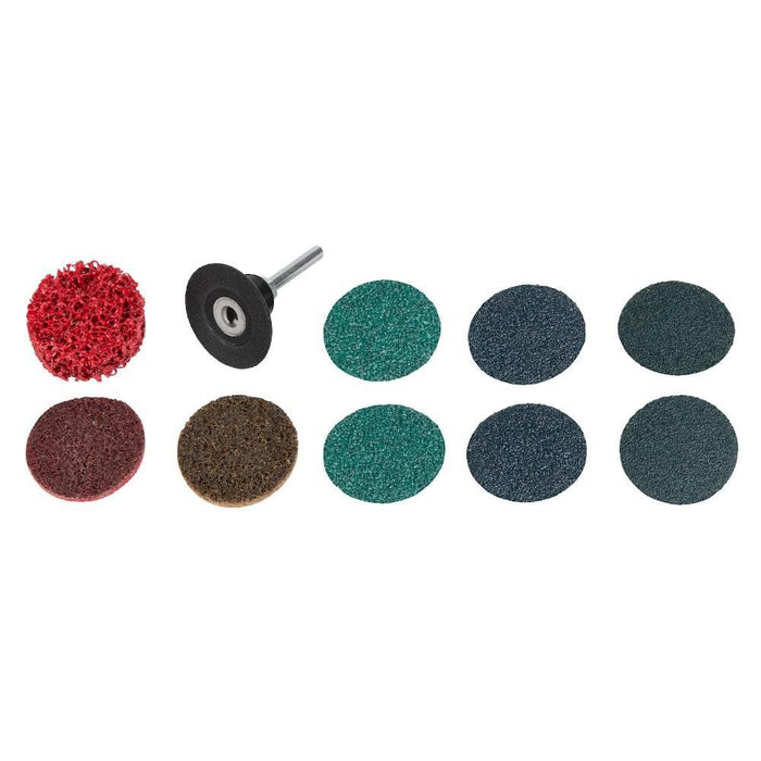 10PC 2" Quick Change Disc Kit