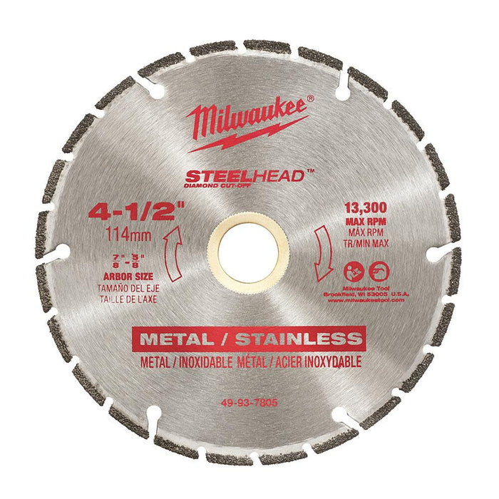 4-1/2" STEELHEAD™ Diamond Cut-Off