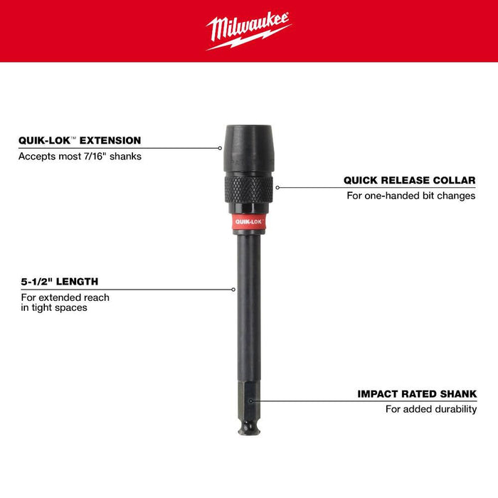 5-1/2" x 7/16" Universal QUIK-LOK™ Extension