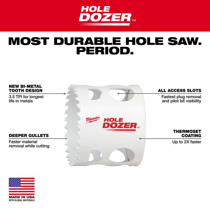 6" HOLE DOZER™ Bi-Metal Hole Saw