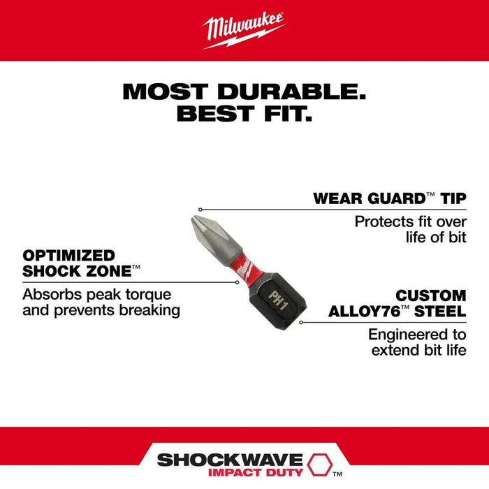 SHOCKWAVE™ Impact  Security Insert Bit Set - 9PC