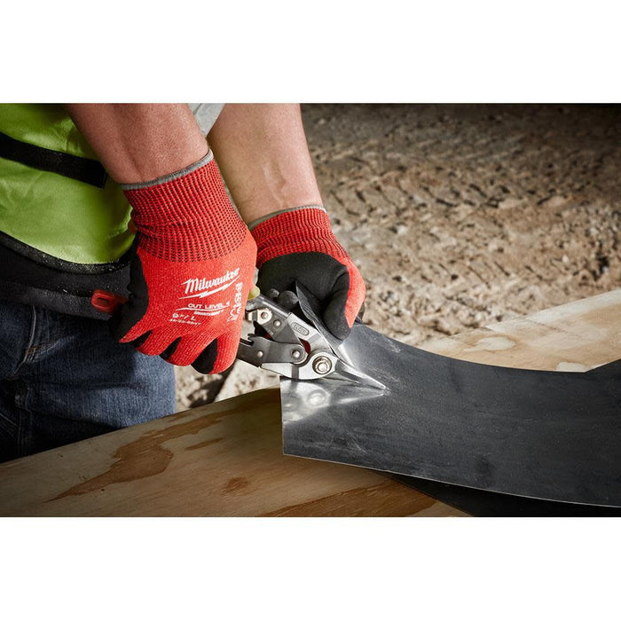 Cut Level 4 Nitrile Dipped Gloves - L