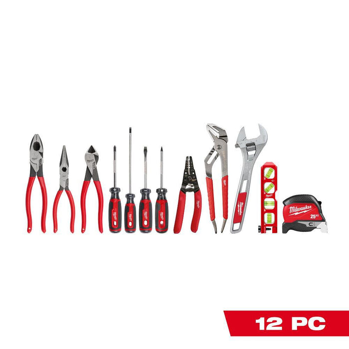 12 PC. Electrical Hand Tool Set