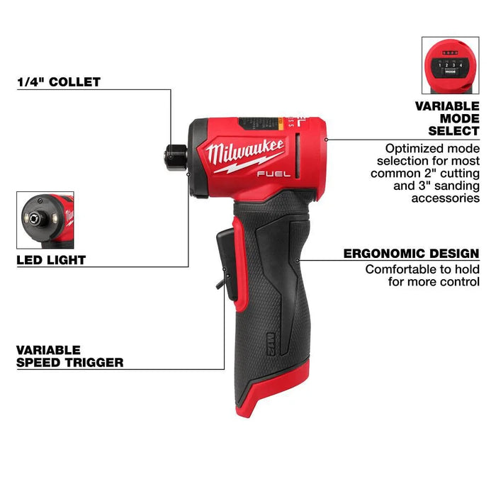 M12 FUEL™ 1/4" Right Angle Die Grinder