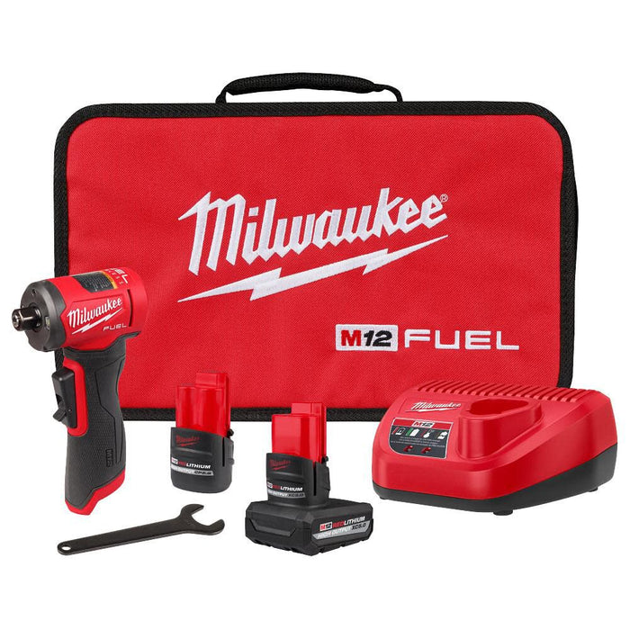 M12 FUEL™ 1/4" Right Angle Die Grinder Kit