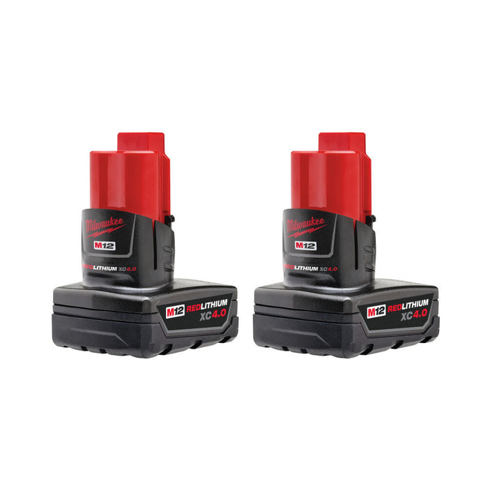 M12™ REDLITHIUM™ XC4.0 Battery Two Pack