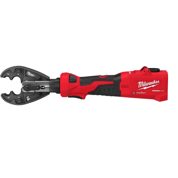 M18™ FORCE LOGIC™ 6T Linear Utility Crimper w/ BG-D3 Jaw & Cutting Jaws