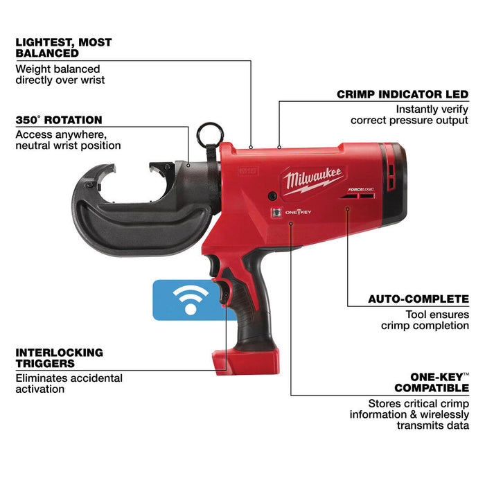 M18™ FORCE LOGIC™ 750 MCM Crimper