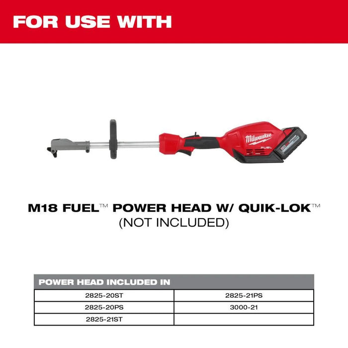 M18 FUEL™ QUIK-LOK™ 10" Pole Saw Attachment