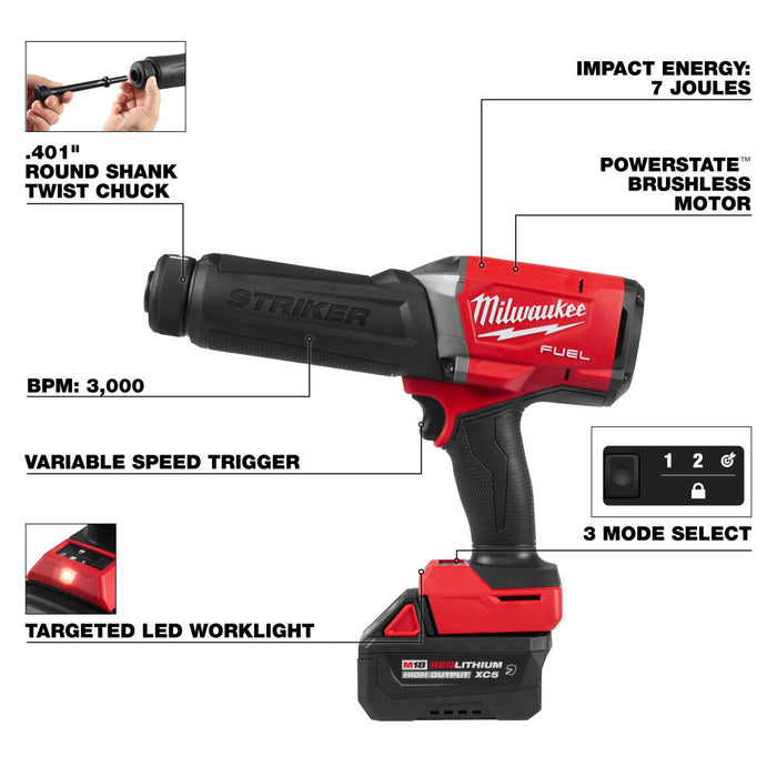 M18 FUEL™ STRIKER™ Hammer Chisel Kit