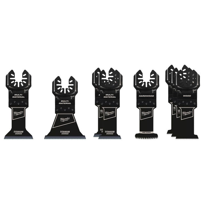 MILWAUKEE OPEN-LOK 8 Piece Multi-Tool Blade Set