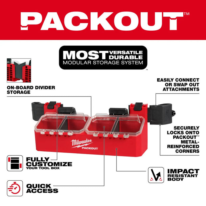 PACKOUT™ Tool Box 2-Bin Attachment