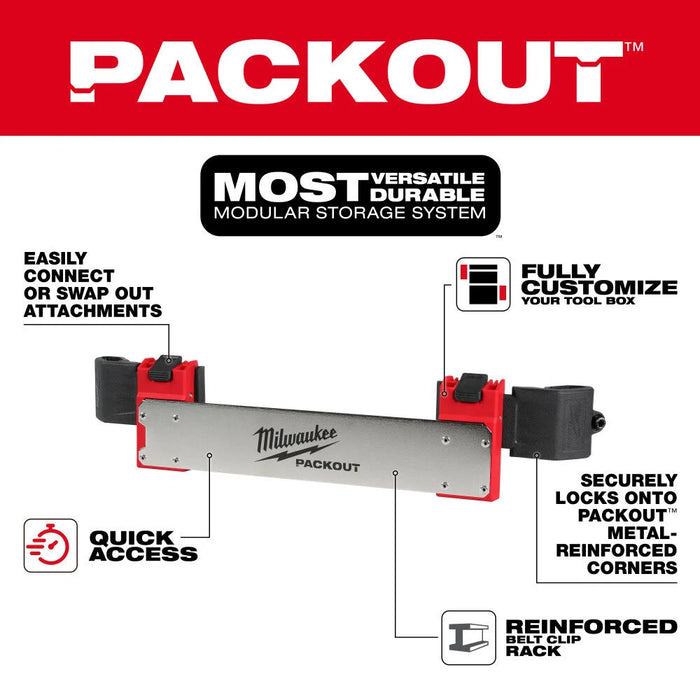 PACKOUT™ Tool Box Belt Clip Rack Attachment