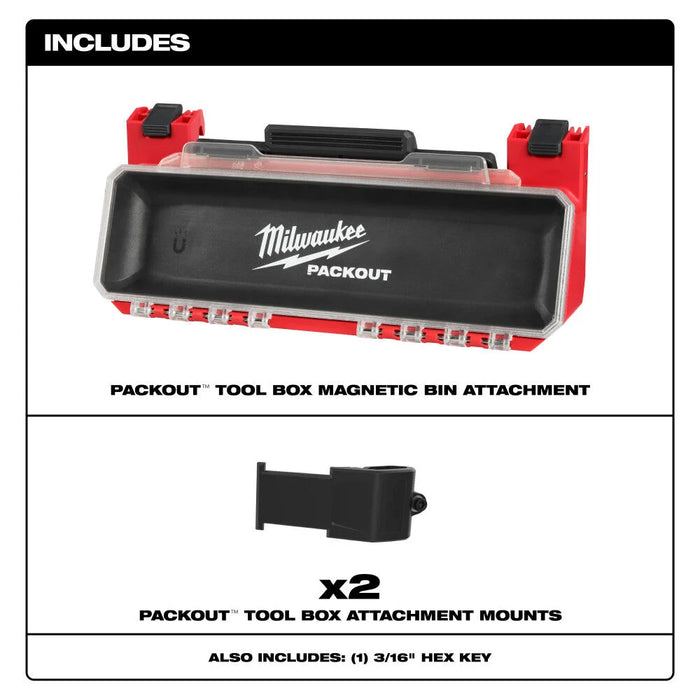 PACKOUT™ Tool Box Magnetic Bin Attachment