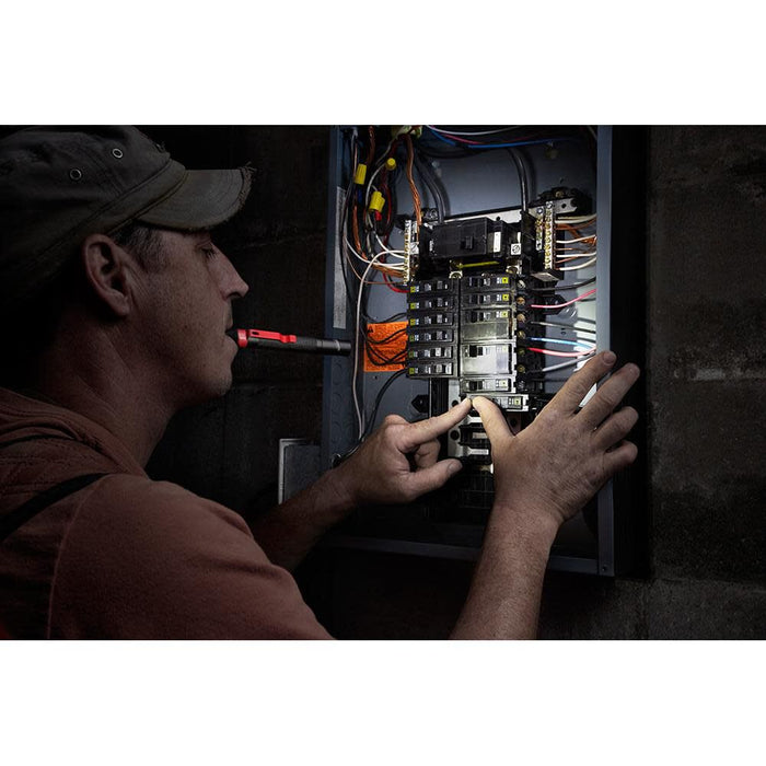 100 Lumens Aluminum Pen Light with Clip (2-Pack)