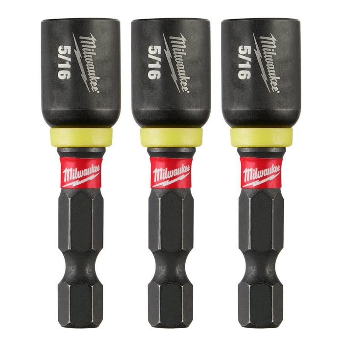 SHOCKWAVE Impact Duty™ 5/16” x 1-7/8” Magnetic Nut Driver 3PK