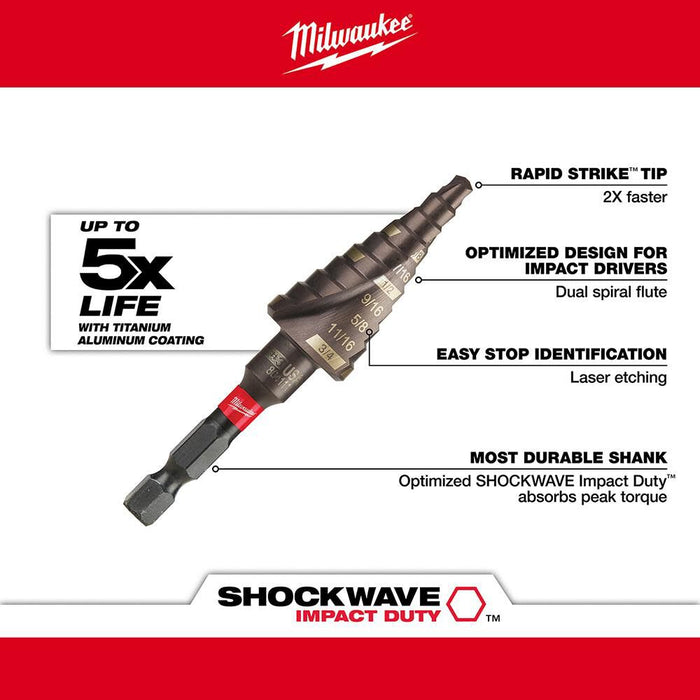 SHOCKWAVE™ Impact Duty™ #3 3/16 - 3/4"