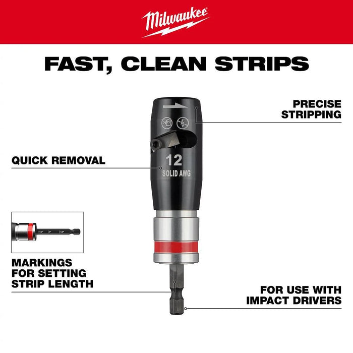 4PC Solid Wire Stripper Set