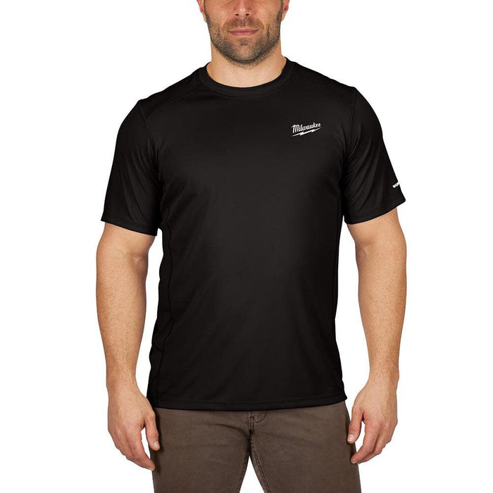 WORKSKIN™ Lightweight Performance Shirt - Short Sleeve Black Medium