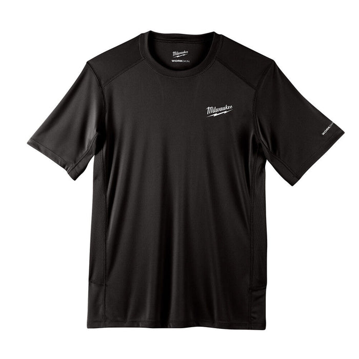 WORKSKIN™ Lightweight Performance Shirt - Short Sleeve Black Large