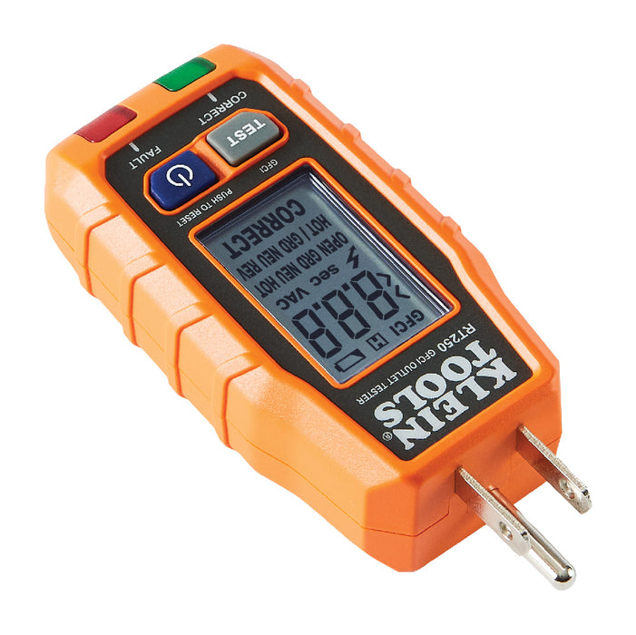 GFI RECEPTACLE TESTER LCD