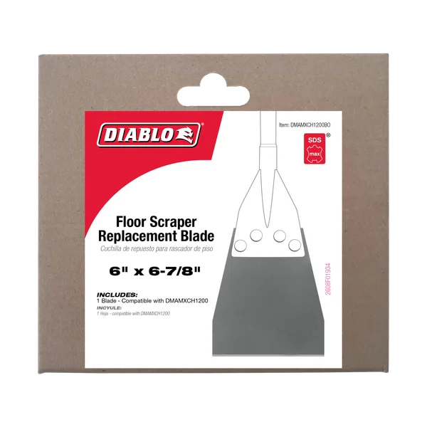 SDS-Max Floor Scraper Replacement Blade (for DMAMXCH1200)