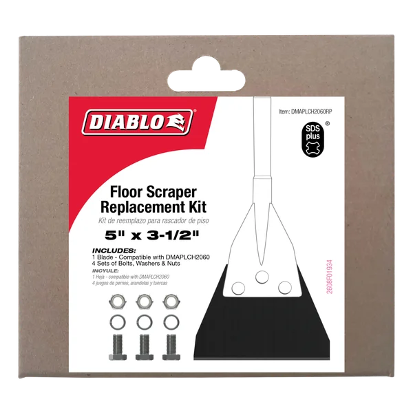 SDS-Plus Floor Scraper Replacement Kit (for DMAPLCH2060)