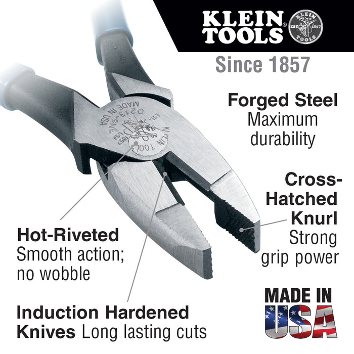 High-Visibility Side-Cutting Pliers High-Leverage