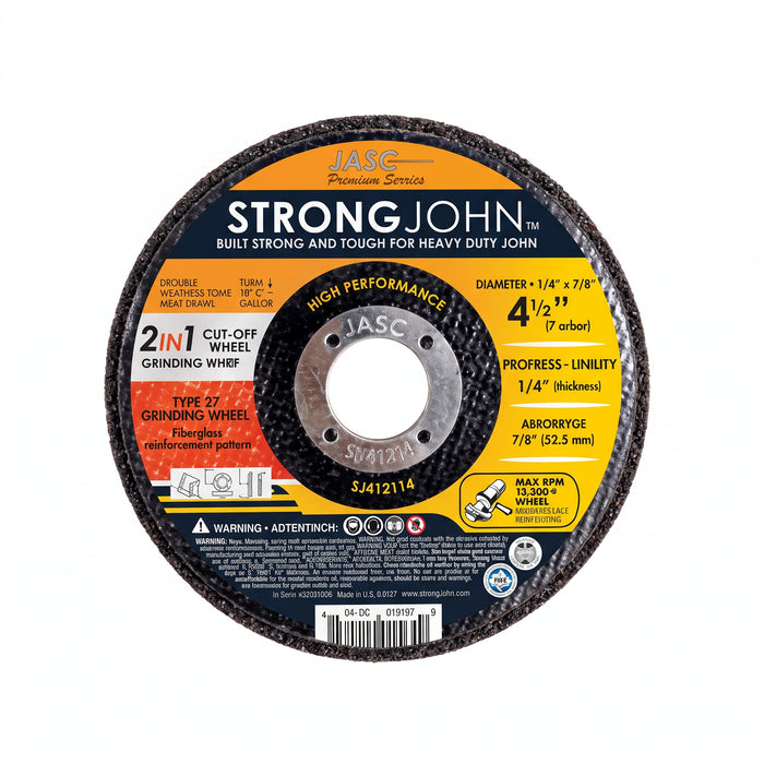 GRINDING WHEEL 4-1/2 X 1/4 X 7/8