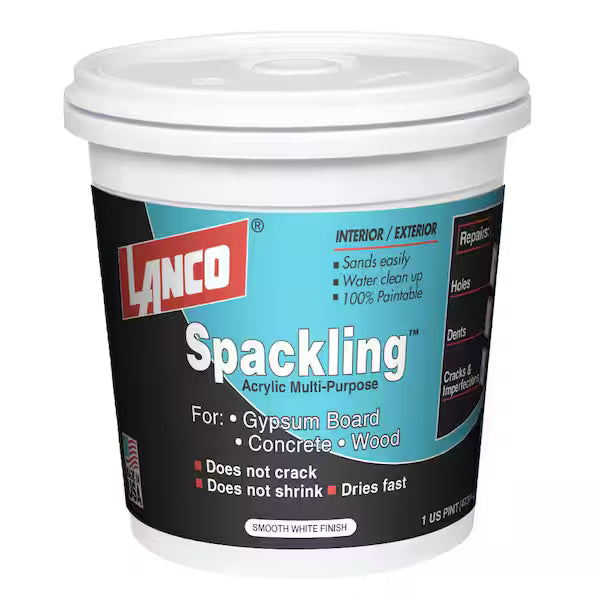 Lanco 1 Pint Vinyl Acrylic Spackle
