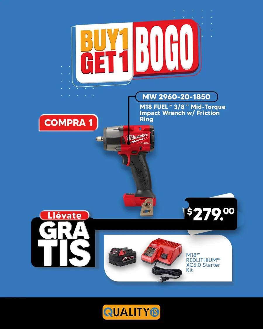 Llave de impacto 3/8"